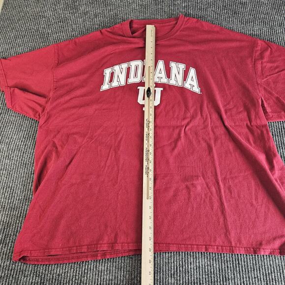 Indiana Hoosiers Shirt Mens 4XL Red NCAA College Basketball Short Sleeve Tee - Picture 7 of 9